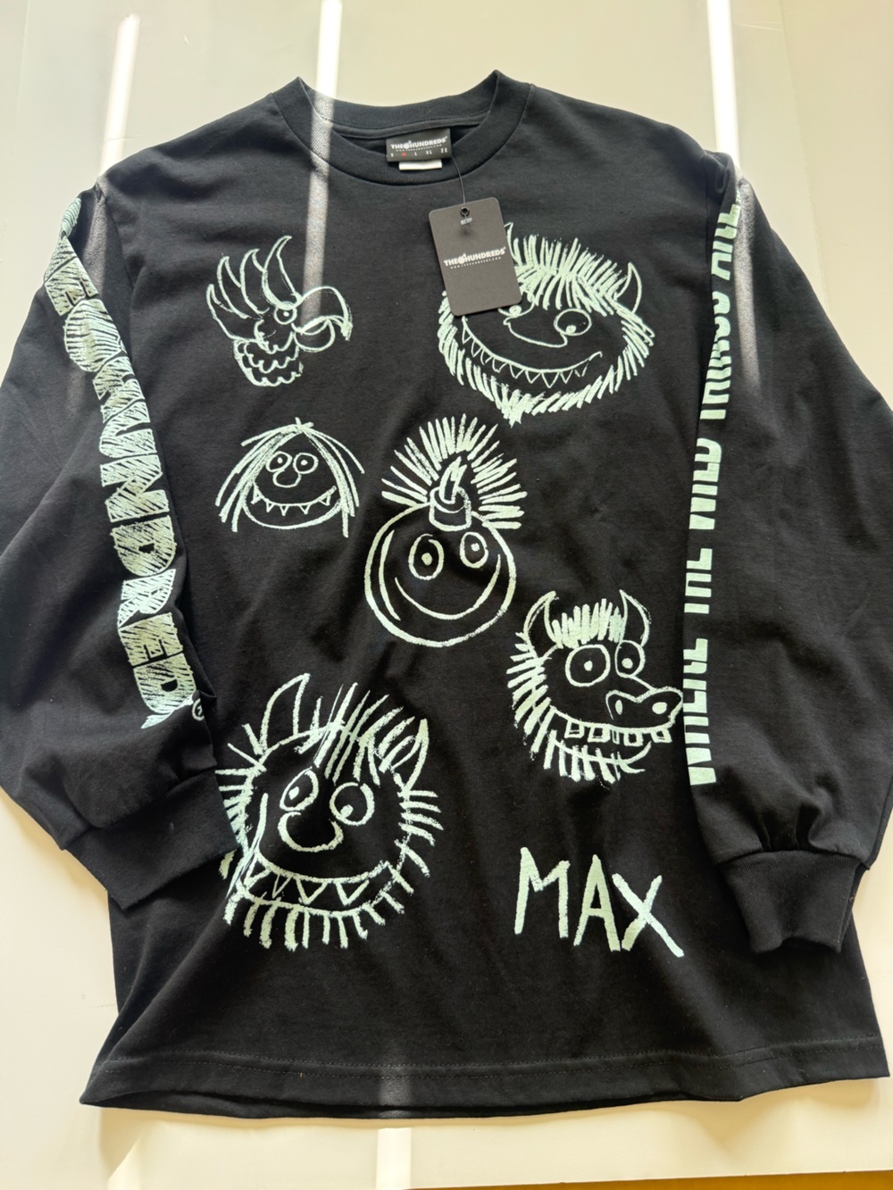 The hundreds where the wild things are long sleeve NWT M